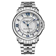 Relógio Masculino Stuhrling 1001.01 Automático 44mm, Prata