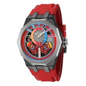 Relgio Masculino Especializado Automtico - 52mm. Vermelho 43201