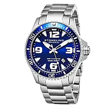 Relógio Masculino Stuhrling Regata 842 Quartzo 43mm, Prata