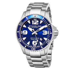 Relógio Masculino Stuhrling Regata 842 Quartzo 43mm, Prata
