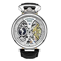 Relógio Masculino Stuhrling DT 3920 Automático 46mm, Preto
