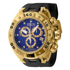 Relgio masculino reserva Ripsaw Swiss ETA G10.212 calibre com mostrador em madreprola - 52,7 mm. Preto 45301