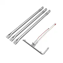 Conjunto de Queimadores Ninja 621CY301 Piloto e 3 Queimadores Principais Peça de Reposição