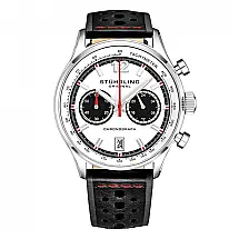 Relógio Masculino Stuhrling Monaco 933 Quartzo 44mm com Cronográfo, Preto