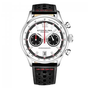 Relógio Masculino Stuhrling Monaco 933 Quartzo 44mm com Cronográfo, Preto