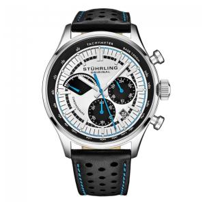 Relógio Masculino Stuhrling Monaco 934 Quartzo 42mm com Cronógrafo, Preto