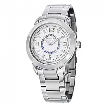 Relógio Masculino Stuhrling Renegade 42mm Quartz Prata Aço Inoxidável Resistente