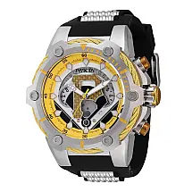 Relgio masculino MLB Pittsburgh Pirates 51,5 mm. Ao. Preto 43501