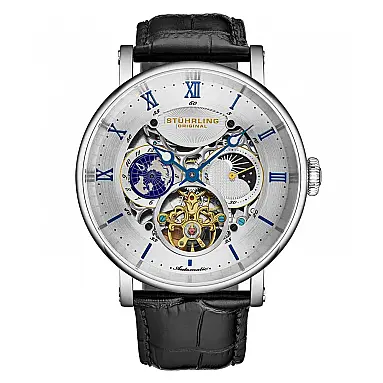 Relógio Automático Dual Time Majestic