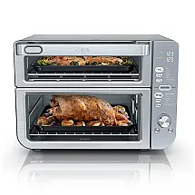Forno de Bancada e Air Fryer Ninja DCT651 Zona Dupla XL 12-em-1 Aço Inox 110V