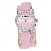 Relógio Feminino Stuhrling Vogue 646 Quartzo 31mm, Rosa