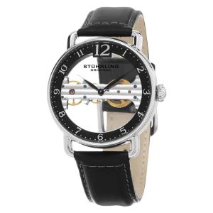 Relógio Masculino Stuhrling Bridge 976 Manual 42mm, Preto