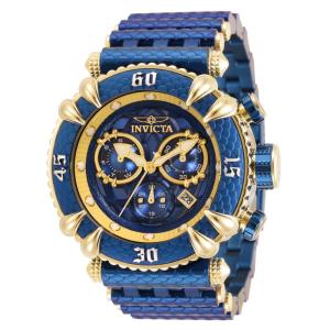 Relgio masculino Subaqua Swiss Ronda Z60 Calibre - 52mm. Ouro. Azul 34701