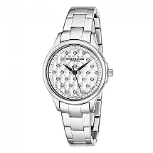 Relógio Feminino Stuhrling Culcita 567 Quartzo 36mm, Prata Clássico