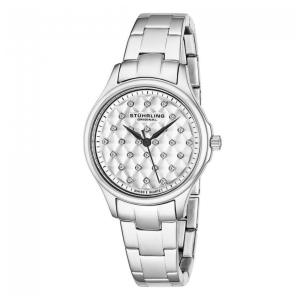 Relógio Feminino Stuhrling Culcita 567 Quartzo 36mm, Prata Clássico
