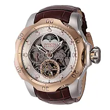 Relgio masculino Reserve Venom Automtico - 53,7 mm. Marrom 43901