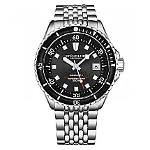 Relógio Swiss Automático Radiance 1009 42mm Preto da Stuhrling - Qualidade e Estilo em um só Produto!