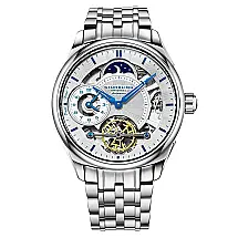 Relógio Masculino Stuhrling Presidia 943B Automático 42mm, Prata