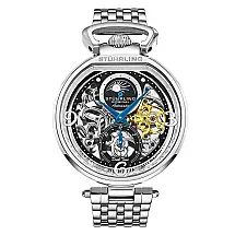 Relógio Masculino Stuhrling Modena 889B Automático 46mm, Prata