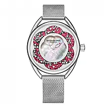 Relógio Feminino Stuhrling Lily 995M Quartzo 38mm, Prata Clássico