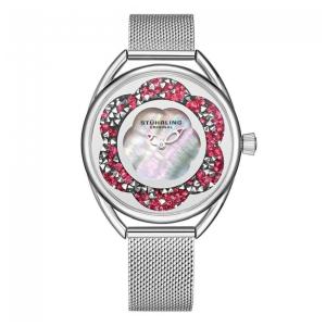 Relógio Feminino Stuhrling Lily 995M Quartzo 38mm, Prata Clássico
