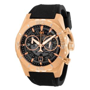TechnoMarine Reef Shark Swiss Ronda Z50 Calibre Relógio Masculino - 48mm. Preto TM-519011