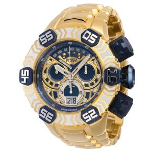 Relógio Masculino de Quartzo Reserve, Invicta 39011, Dourado e Azul Escuro