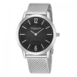 Relógio Masculino Stuhrling Somerset Elite 122 Quartzo 38mm, Prata