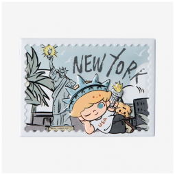 Ímã de Geladeira da Série Férias nos EUA da Pop Mart