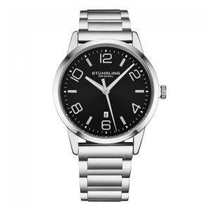 Relógio Masculino Stuhrling Diretiva 4021 Quartzo 42mm, Prata