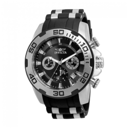 Relógio Masculino Invicta Pro SCUBA 50 mm Aço Inoxidável Preto Resistente à Água
