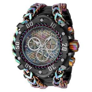 Relógio Masculino com Diamante de 0,12 Quilates Invicta Reserve Gladiator, Preto, Iridescente 43311