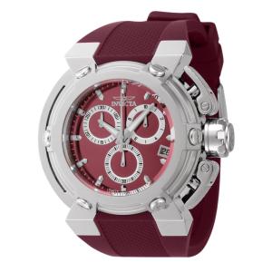 Relgio masculino calibre X-Wing Swiss ETA G10.212 das Foras da Coalizo - 46 mm. Borgonha 45311