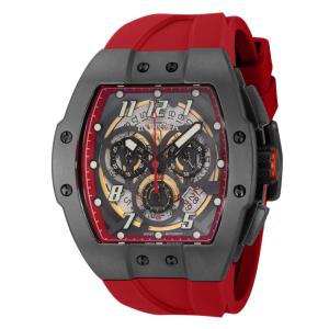 Relógio Masculino Invicta JM Correa Swiss Ronda 5030.D Caliber 47mm, Vermelho ZG44411
