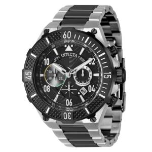 Relgio Aviador Masculino - 50mm. Ao. Preto 40511