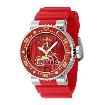 Relgio unissex MLB St. Vermelho 42611
