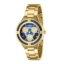 Relógio Feminino Invicta Angel com Mostrador Madrepérola, Ouro 39611