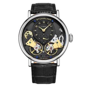 Relógio Masculino Stuhrling Ares 3981 Automático 43mm, Preto