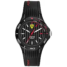 Relógio Masc, Quartz, Resistente 50m, FERRARI 0840038, Preto