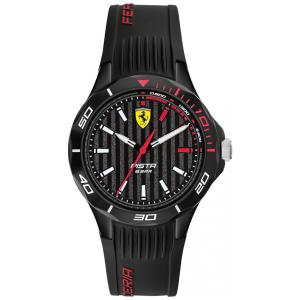 Relógio Masc, Quartz, Resistente 50m, FERRARI 0840038, Preto
