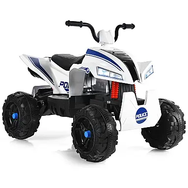Kids Moto Elétrica Policial 12V