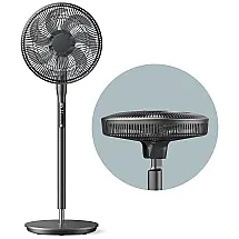 Ventildor de Torre 9 Velocidades, com Controle Remoto, 110V, INMSEO A, Preto