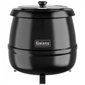Panela Elétrica de Sopas Galaxy GSW11 Preto Inox Removível Capacidade 10 L 110V 400W