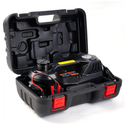 FEANISIFEIMacaco Elétrico Hidráulico com Luz de LED, Suporta até 5 Toneladas, Preto