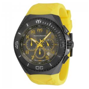 Relógio Masculino TechnoMarine Manta Ocean, Invicta TM220021, Amarelo e Preto