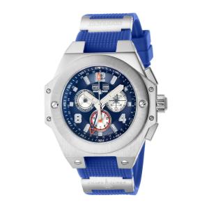 Relgio masculino Chase Durer Conquest Swiss Ronda 5040.F calibre - 48 mm. Azul. Ao CDW-0021