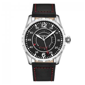 Relógio Masculino Stuhrling Aviador 4002 Quartzo 44mm, Preto