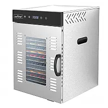Desidratador de Alimentos Profissional com 16 Bandejas em Aço Inoxidável, 110V 1500W, NutriChef