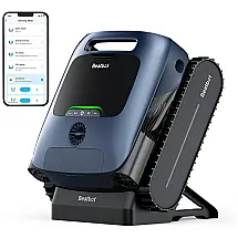 Robô Aspirador de Piscina Sem Fio com Otimização Inteligente de Caminho para Piscinas até 306m2, 110V, Beatbot, Azul