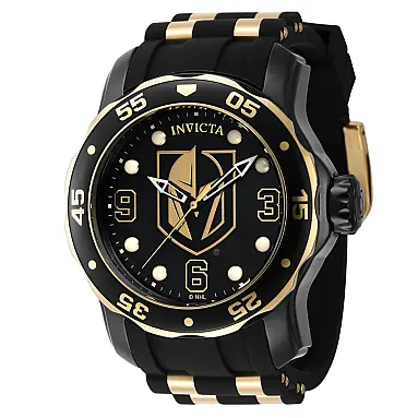 Relógio Masculino NHL Vegas Golden